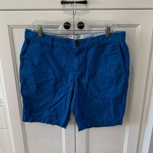 Men’s Original Penguin Dress Shorts Royal Blue 34W